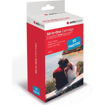 AGFAPHOTO (OBS) AgfaPhoto Cartridge - 53 x 86 mm 50 vel(len) fotokaarten AGFAPHOTO (OBS) AgfaPhoto Cartridge - 53 x 86 mm 50 vel(len) fotokaarten