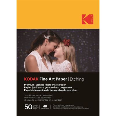 Kodak A6 fotopapier 230 g 50 vellen Wit Kodak A6 fotopapier 230 g 50 vellen Wit