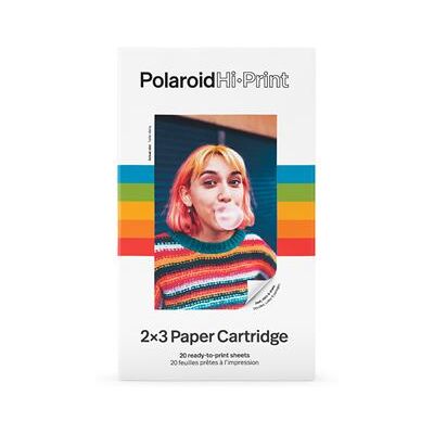 Polaroid - 54 x 86 mm 20 vel(len) fotopapier - voor Polaroid Hi-Print 2x3 Polaroid - 54 x 86 mm 20 vel(len) fotopapier - voor Polaroid Hi-Print 2x3