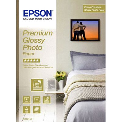 Epson Premium Glossy Photo Paper - Glanzend - A4 (210 x 297 mm) 15 vel(len) fotopapier - voor EcoTank ET-2650, 2750, 2751, 2756, 2850, 2851, 2856, 4750, 4850 Epson Premium Glossy Photo Paper - Glanzend - A4 (210 x 297 mm) 15 vel(len) fotopapier - voor EcoTank ET-2650, 2750, 2751, 2756, 2850, 2851, 2856, 4750, 4850
