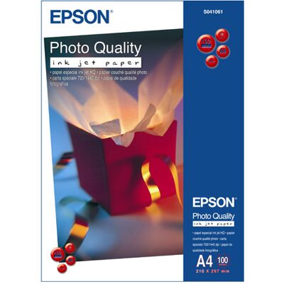 EPSON PHOTO QUALITY INK JET PAPER A4 102 G/M2 100 SHEET EPSON PHOTO QUALITY INK JET PAPER A4 102 G/M2 100 SHEET