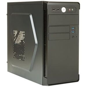 iTek RIVER - Towermodel - micro ATX 500 Watt - zwart - USB/Audio iTek RIVER - Towermodel - micro ATX 500 Watt - zwart - USB/Audio
