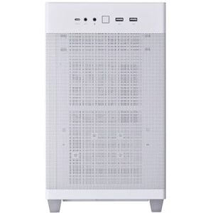 ASUS Prime AP201 - Kleine toren - micro ATX - geen voeding - wit - USB/Audio ASUS Prime AP201 - Kleine toren - micro ATX - geen voeding - wit - USB/Audio