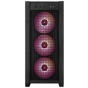 ASUS TUF Gaming GT302 ARGB - Mid tower - uitgebreide ATX - zijpaneel met raam (gehard glas) - geen voeding - USB/Audio ASUS TUF Gaming GT302 ARGB - Mid tower - uitgebreide ATX - zijpaneel met raam (gehard glas) - geen voeding - USB/Audio