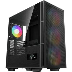 DeepCool PC-behuizing CH560 Digital Medium tower zwart RGB met stalen zijpaneel DeepCool PC-behuizing CH560 Digital Medium tower zwart RGB met stalen zijpaneel
