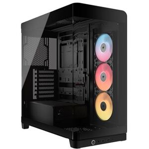 Corsair Gaming PC-behuizing Frame 4500X RS-R Mid-tower Zwart ARGB met zijpaneel van gehard glas Corsair Gaming PC-behuizing Frame 4500X RS-R Mid-tower Zwart ARGB met zijpaneel van gehard glas