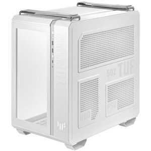 ASUS TUF Gaming GT502 Plus - Mid tower - ATX - zijpaneel met raam (gehard glas) - geen voeding - wit - USB/Audio ASUS TUF Gaming GT502 Plus - Mid tower - ATX - zijpaneel met raam (gehard glas) - geen voeding - wit - USB/Audio