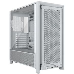 Corsair PC-behuizing FRAME 4000D RS Mid-tower Wit met zijpaneel van gehard glas Corsair PC-behuizing FRAME 4000D RS Mid-tower Wit met zijpaneel van gehard glas