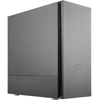 Cooler Master Silencio S600 - Geluiddempend staal - towermodel - ATX - geen voeding (ATX / PS/2) - zwart - USB/Audio Cooler Master Silencio S600 - Geluiddempend staal - towermodel - ATX - geen voeding (ATX / PS/2) - zwart - USB/Audio