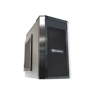 Silverstone technology SilverStone SUGO SG03 - Towermodel - micro ATX - geen voeding (ATX / PS/2) - zwart - USB/FireWire/Audio Silverstone technology SilverStone SUGO SG03 - Towermodel - micro ATX - geen voeding (ATX / PS/2) - zwart - USB/FireWire/Audio