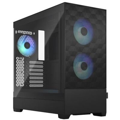 Fractal Design Pop Air Rgb - Towermodel - Atx - Zijpaneel Met Raam (gehard Glas) - Geen Voeding (atx) - Zwart Tg Heldere Tint - Usb/audio - Voor Fractal Design Model D, Type D Fractal Design Pop Air Rgb - Towermodel - Atx - Zijpaneel Met Raam (gehard Glas) - Geen Voeding (atx) - Zwart Tg Heldere Tint - Usb/audio - Voor Fractal Design Model D, Type D