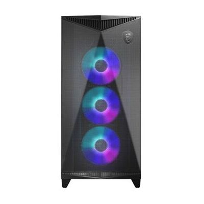 MSI MPG GUNGNIR 300R AIRFLOW - Mid tower - uitgebreide ATX - zijpaneel met raam (gehard glas) - geen voeding (ATX) - zwart - USB/Audio MSI MPG GUNGNIR 300R AIRFLOW - Mid tower - uitgebreide ATX - zijpaneel met raam (gehard glas) - geen voeding (ATX) - zwart - USB/Audio
