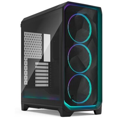 Fractal Design Meshify 3 Ambience Pro Rgb - Towermodel - Uitgebreide Atx - Geen Voeding (atx) - Zwart Tg Lichte Tint - Usb/audio Fractal Design Meshify 3 Ambience Pro Rgb - Towermodel - Uitgebreide Atx - Geen Voeding (atx) - Zwart Tg Lichte Tint - Usb/audio
