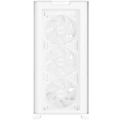 ASUS A21 Plus - microATX - zijpaneel met raam (gehard glas) - geen voeding - wit - USB/Audio ASUS A21 Plus - microATX - zijpaneel met raam (gehard glas) - geen voeding - wit - USB/Audio