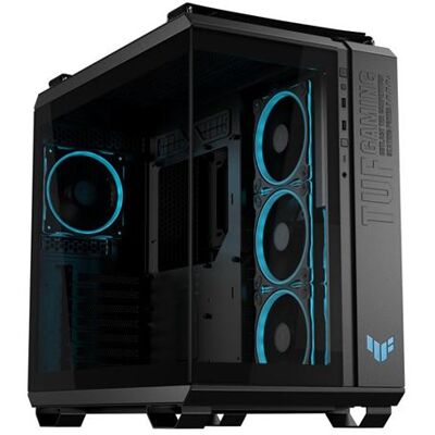 ASUS TUF Gaming GT502 Horizon - Mid tower spelen - ATX - zijpaneel met raam (gehard glas) - geen voeding - klassiek zwart - USB/Audio ASUS TUF Gaming GT502 Horizon - Mid tower spelen - ATX - zijpaneel met raam (gehard glas) - geen voeding - klassiek zwart - USB/Audio