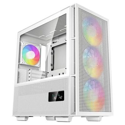 PC-behuizing zonder voeding - Deepcool Ch560 Digital (wit) - Medium Tower - E-Atx-formaat PC-behuizing zonder voeding - Deepcool Ch560 Digital (wit) - Medium Tower - E-Atx-formaat