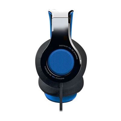 Gioteck TX30 - Koptelefoon met micro - over oor - met bekabeling - blauw Gioteck TX30 - Koptelefoon met micro - over oor - met bekabeling - blauw