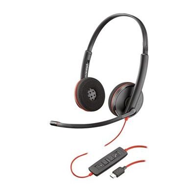 Plantronics Poly Blackwire C3220 USB-C - 3200 Series - headset - op oor - met bekabeling - USB-C - ruisisolatie Plantronics Poly Blackwire C3220 USB-C - 3200 Series - headset - op oor - met bekabeling - USB-C - ruisisolatie