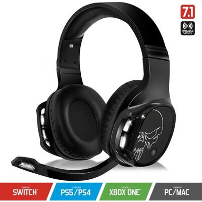 Spirit Of Gamer XPERT H1100 draadloze gamingheadset zwart Spirit Of Gamer XPERT H1100 draadloze gamingheadset zwart
