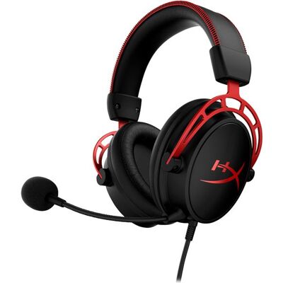HyperX Pro Gaming Headset Cloud Alpha Zwart en Rood HyperX Pro Gaming Headset Cloud Alpha Zwart en Rood
