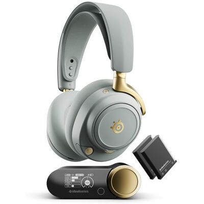 SteelSeries Draadloze Gaming headset Arctis Nova Elite Sage & Gold SteelSeries Draadloze Gaming headset Arctis Nova Elite Sage & Gold