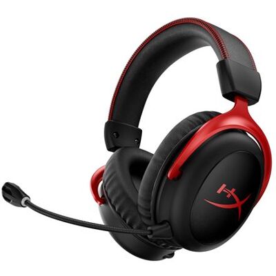 Draadloze Gaming Headset HyperX Cloud II Zwart en Rood Draadloze Gaming Headset HyperX Cloud II Zwart en Rood