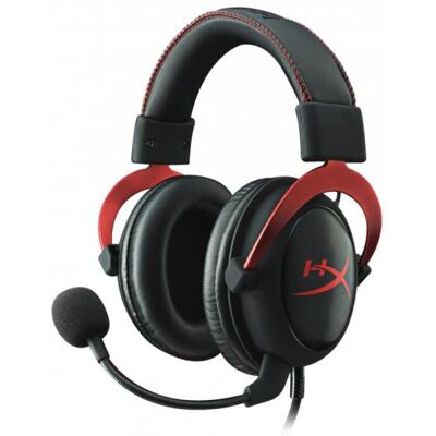 HyperX Cloud II Gaming Headset zwart en rood HyperX Cloud II Gaming Headset zwart en rood
