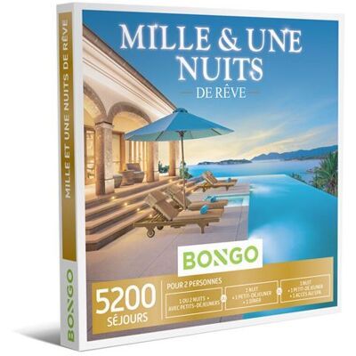 BONGO Cadeaubon - Duizend-en-één Nachten Comfort BONGO Cadeaubon - Duizend-en-één Nachten Comfort