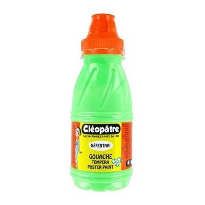 Cléopâtre Cleopatra NEFERTARI - Verf - gouache - fluorescerend groen - 250 ml Cléopâtre Cleopatra NEFERTARI - Verf - gouache - fluorescerend groen - 250 ml