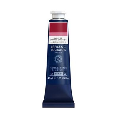 Lefranc Bourgeois - Verf - olie - alizarin crimson - transparant - dun - 40 ml Lefranc Bourgeois - Verf - olie - alizarin crimson - transparant - dun - 40 ml