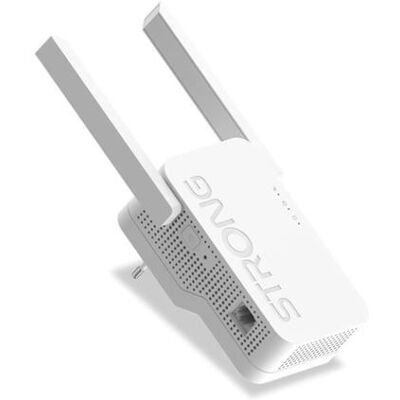 Strong - Wi-Fi signaalversterker - 1GbE - Wi-Fi 6 - 2.4 GHz, 5 GHz Strong - Wi-Fi signaalversterker - 1GbE - Wi-Fi 6 - 2.4 GHz, 5 GHz