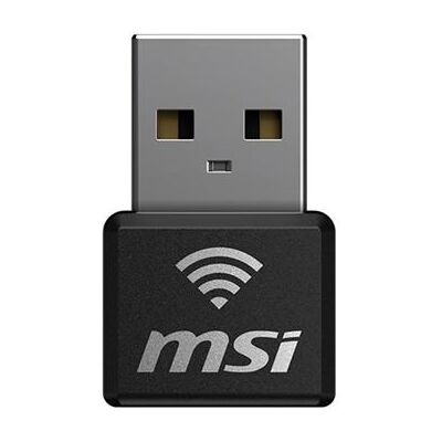 MSI AX1800 Nano - Netwerkadapter - USB 2.0 - Wi-Fi 5, Wi-Fi 6 MSI AX1800 Nano - Netwerkadapter - USB 2.0 - Wi-Fi 5, Wi-Fi 6