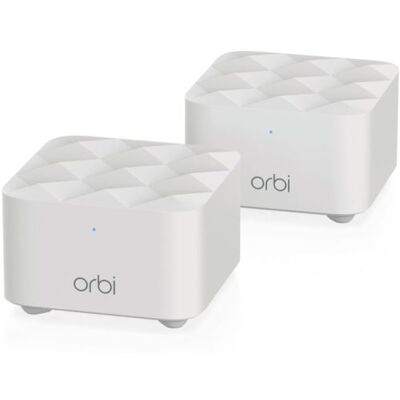 NETGEAR Orbi RBK12 - Wifi-systeem (router, verlengstuk) - tot 3000 vierkante voet - maas - GigE - 802.11a/b/g/n/ac - Dual Band NETGEAR Orbi RBK12 - Wifi-systeem (router, verlengstuk) - tot 3000 vierkante voet - maas - GigE - 802.11a/b/g/n/ac - Dual Band