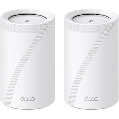 TP-Link Deco BE65 V1 - Wifi-systeem - (2 routers) - maas 1GbE, 2.5GbE, Wi-Fi 7 - Wi-Fi 6 - multiband TP-Link Deco BE65 V1 - Wifi-systeem - (2 routers) - maas 1GbE, 2.5GbE, Wi-Fi 7 - Wi-Fi 6 - multiband