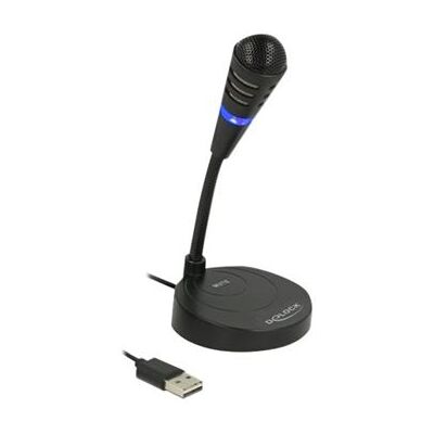 Delock - Microfoon - USB - zwart Delock - Microfoon - USB - zwart