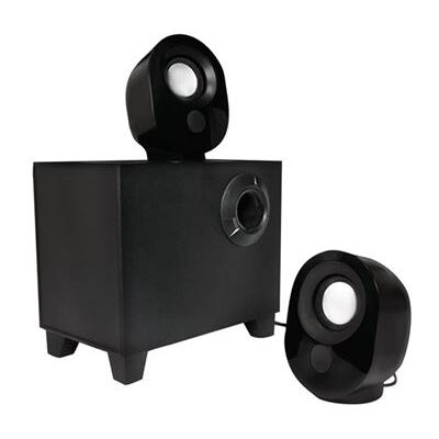 LogiLink - Luidsprekersysteem - 2.1-kanaal - 9 Watt (Totaal) - zwart LogiLink - Luidsprekersysteem - 2.1-kanaal - 9 Watt (Totaal) - zwart