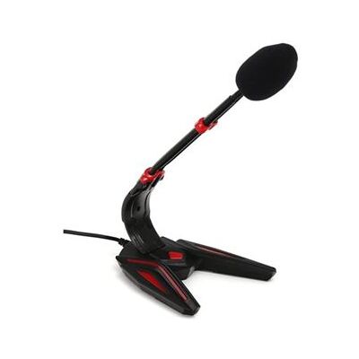 VARR - Microfoon - stekker 3,5 mm - rood VARR - Microfoon - stekker 3,5 mm - rood