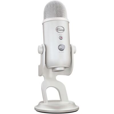 Logitech USB Gaming Microfoon Blue Yeti Premium Streaming Wit Logitech USB Gaming Microfoon Blue Yeti Premium Streaming Wit