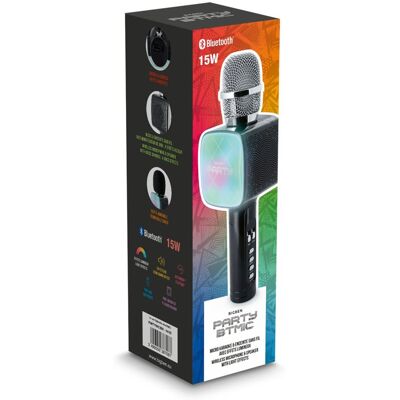 Muzikaal speelgoed BigBen Microfoon Karaoke met Lichteffecten Zwart Muzikaal speelgoed BigBen Microfoon Karaoke met Lichteffecten Zwart