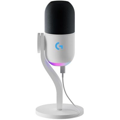 Logitech Gaming Microfoon G Yeti GX Dynamisch met Lightsync voor PC en Mac Wit Logitech Gaming Microfoon G Yeti GX Dynamisch met Lightsync voor PC en Mac Wit