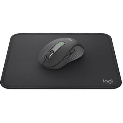 Logitech Set Draadloze Muis En Muismat Signature M650 Graphite + Muismat Zwart Logitech Set Draadloze Muis En Muismat Signature M650 Graphite + Muismat Zwart