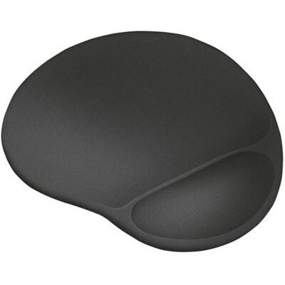 Trust extra grote ergonomische muismat met zachte gel polssteun Zwart Trust extra grote ergonomische muismat met zachte gel polssteun Zwart