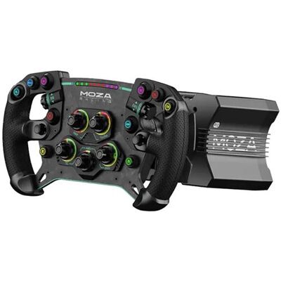 Moza Racing R12 V2 + GS V2P Stuurwiel Bundel - 12 Nm Direct Drive + 300 mm GT-stuur - PC Moza Racing R12 V2 + GS V2P Stuurwiel Bundel - 12 Nm Direct Drive + 300 mm GT-stuur - PC