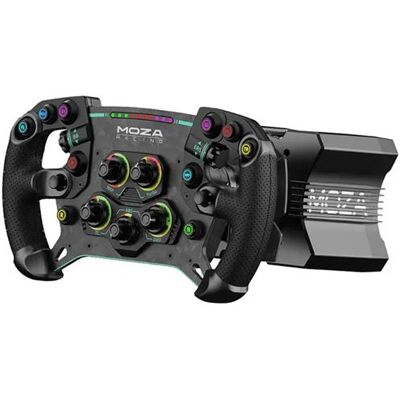Moza Racing R9 V3 + GS V2P Stuurwiel Bundel - 9 Nm Direct Drive met 300 mm GT-stuur - PC Moza Racing R9 V3 + GS V2P Stuurwiel Bundel - 9 Nm Direct Drive met 300 mm GT-stuur - PC