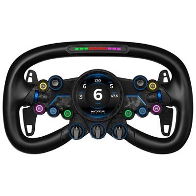 Moza Racing Vision GS - Stuur - 8 knoppen - met bekabeling - voor PC Moza Racing Vision GS - Stuur - 8 knoppen - met bekabeling - voor PC