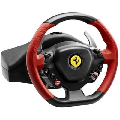 Thrustmaster Ferrari 458 Spider - Stuur en pedalen-set - met bekabeling - voor Microsoft Xbox One Thrustmaster Ferrari 458 Spider - Stuur en pedalen-set - met bekabeling - voor Microsoft Xbox One