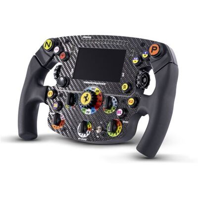 ThrustMaster Formula Wheel Add-On Ferrari SF1000 Edition - Stuur - 25 knoppen - met bekabeling - voor PC, Microsoft Xbox, Sony PlayStation 4 ThrustMaster Formula Wheel Add-On Ferrari SF1000 Edition - Stuur - 25 knoppen - met bekabeling - voor PC, Microsoft Xbox, Sony PlayStation 4