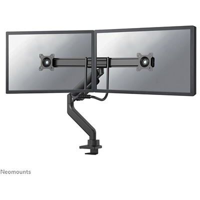 Neomounts DS75-450BL2 - Bevestigingskit (scharnierarm, pakkingringklem, topfix-klem) - volledig beweegbaar - voor 2 LCD-schermen - zwart - schermgrootte: 17"-32" - desktop Neomounts DS75-450BL2 - Bevestigingskit (scharnierarm, pakkingringklem, topfix-klem) - volledig beweegbaar - voor 2 LCD-schermen - zwart - schermgrootte: 17"-32" - desktop