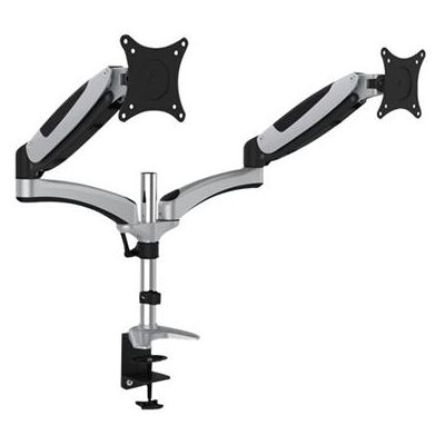 DIGITUS DA-90353 - Bevestigingskit (bureauklembevestiging, 2 veerarmen) - voor 2 LCD-schermen - schermgrootte: 17"-27" - desktop DIGITUS DA-90353 - Bevestigingskit (bureauklembevestiging, 2 veerarmen) - voor 2 LCD-schermen - schermgrootte: 17"-27" - desktop