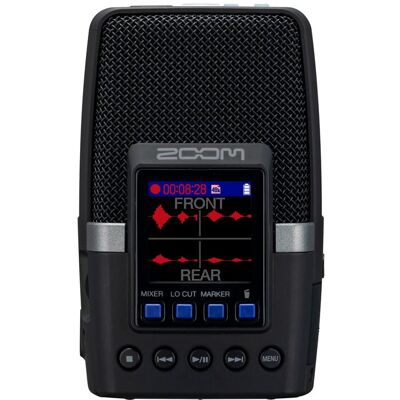 Zoom Dictafoon H2essential Zwart Zoom Dictafoon H2essential Zwart
